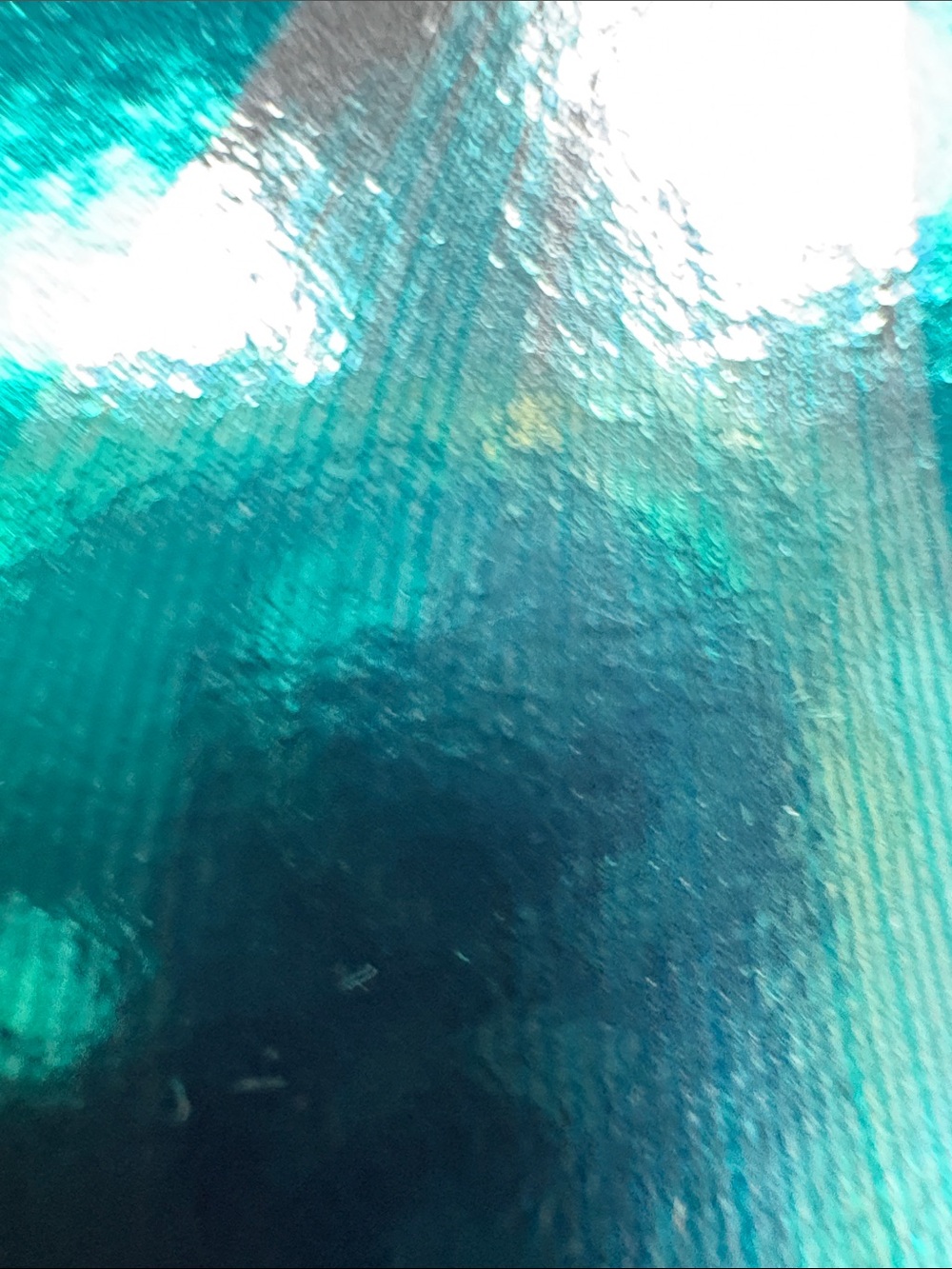 Teal and Deep Blue Abstract Canvas Wall Art